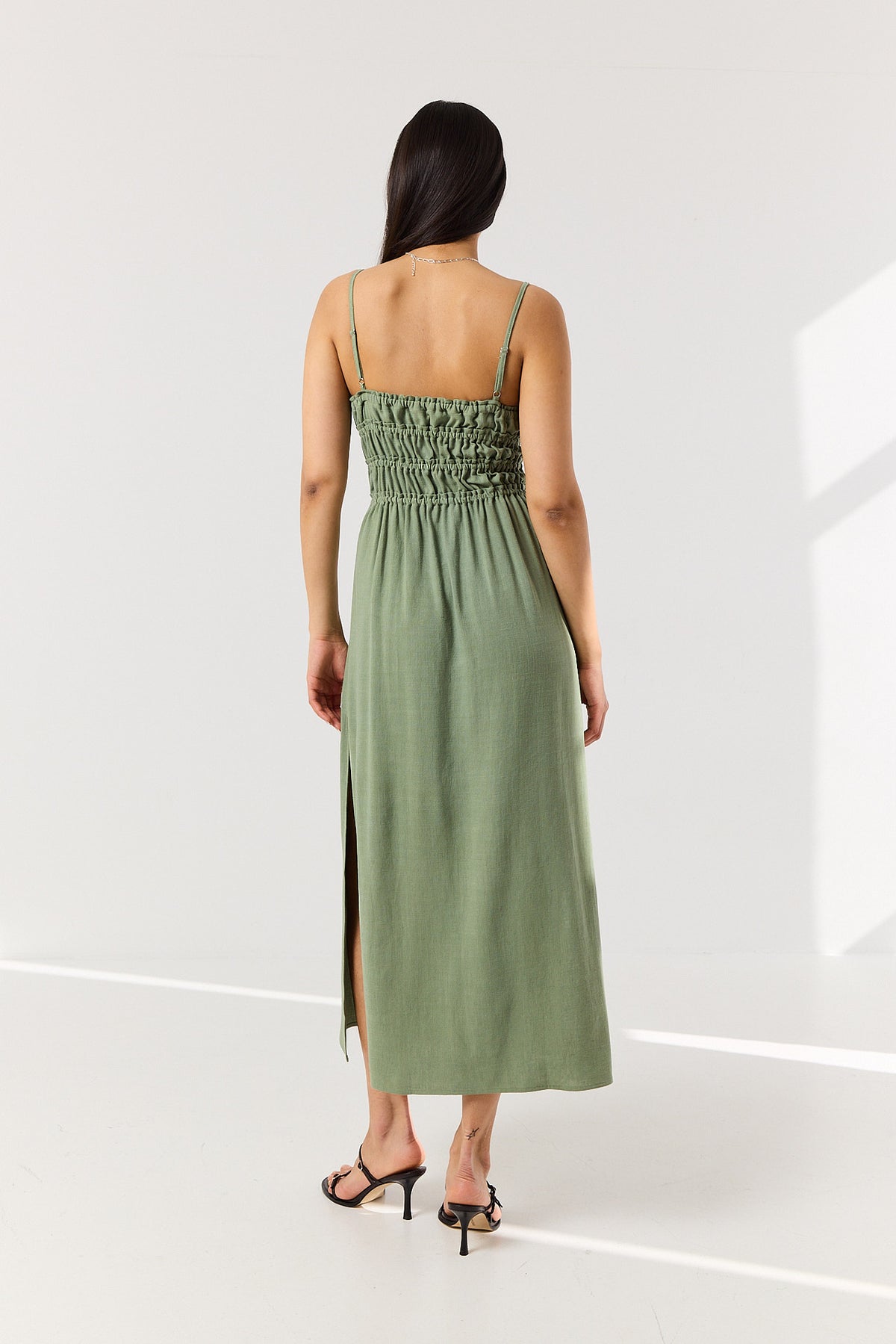 Sukienka Sienna smoky green