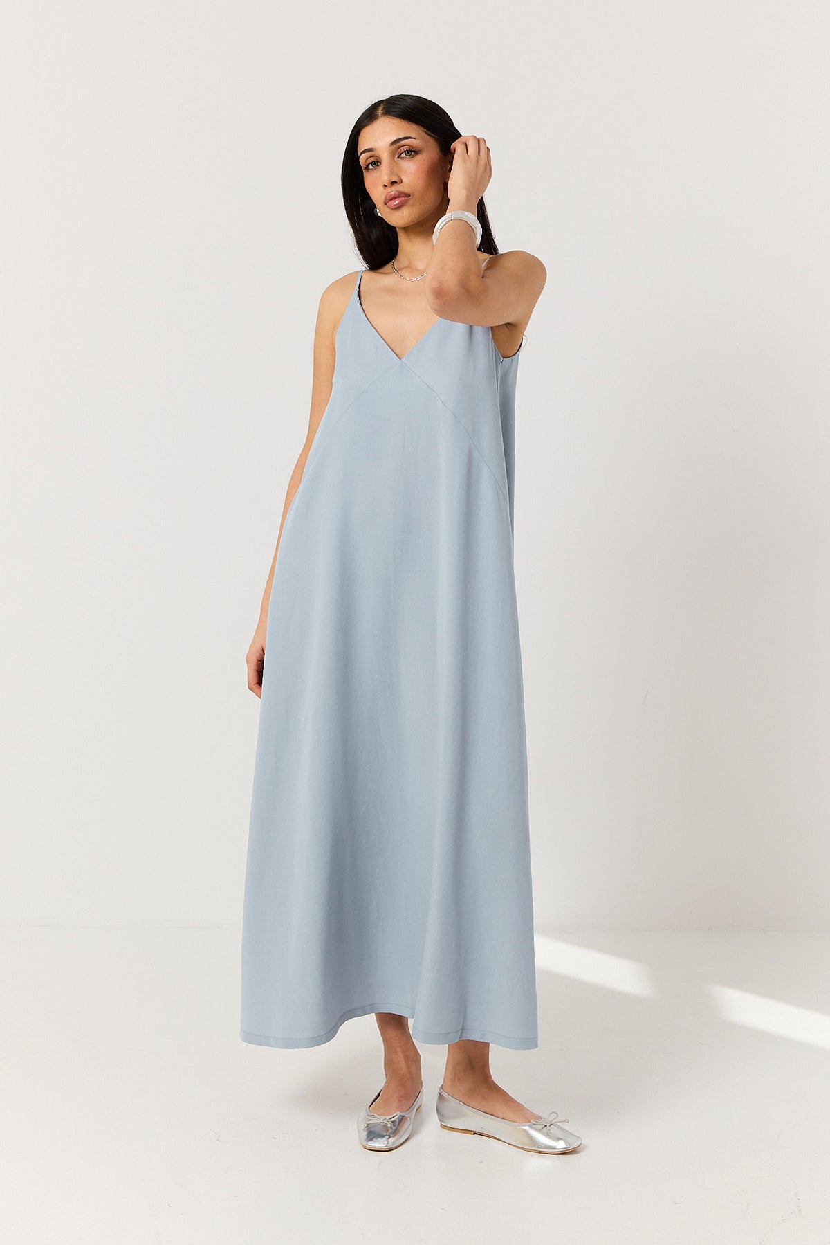 Sukienka Romeo powder blue