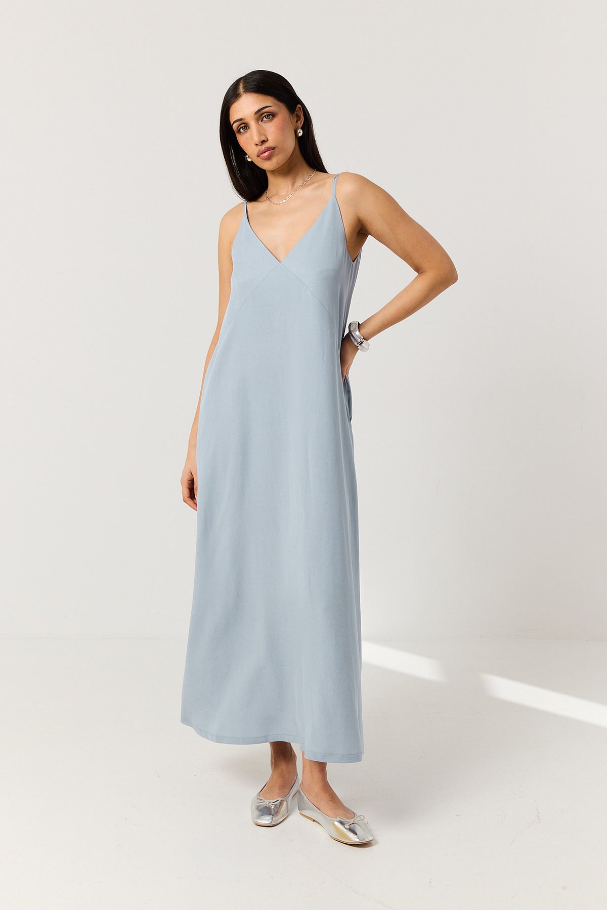 Sukienka Romeo powder blue