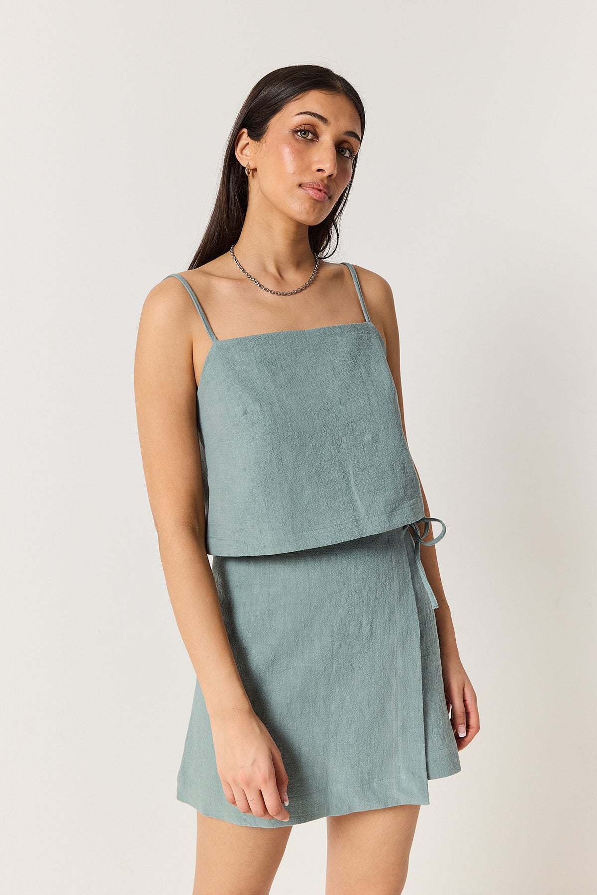 Spódnica Scarlett smoky green