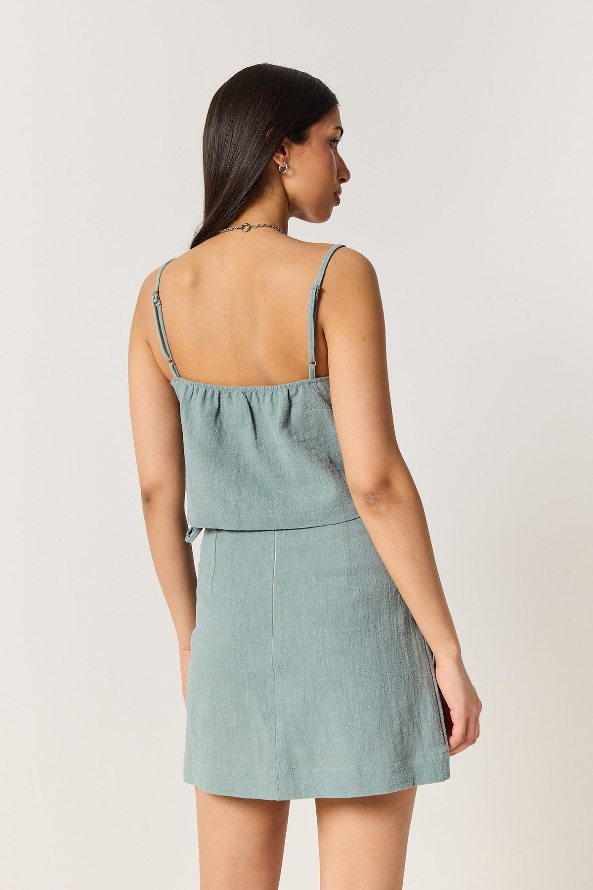 Spódnica Scarlett smoky green