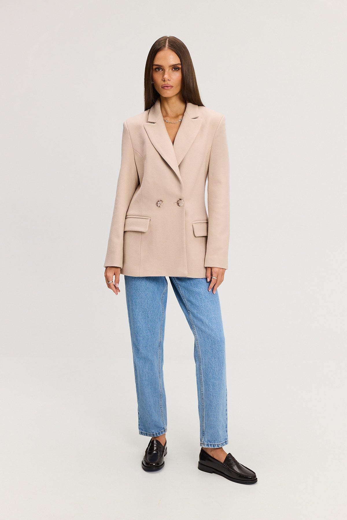 Marynarka Aviem warm beige