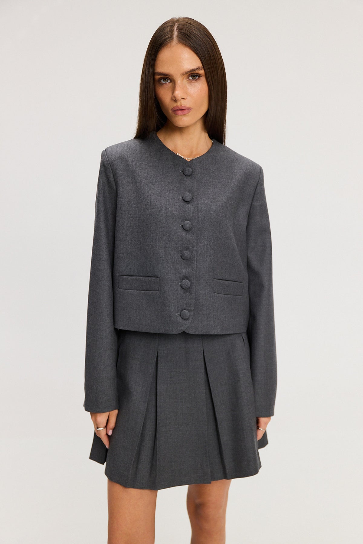 Spódnica Uma wool grey