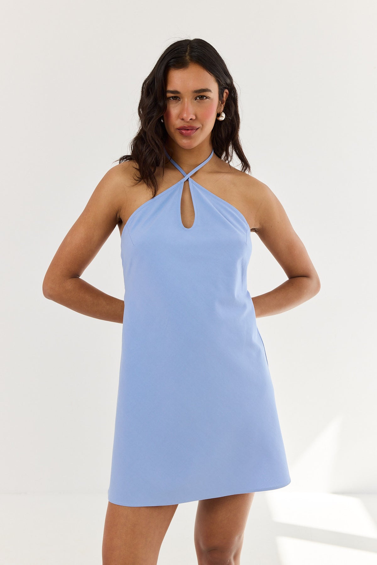 Sukienka Emily sky blue
