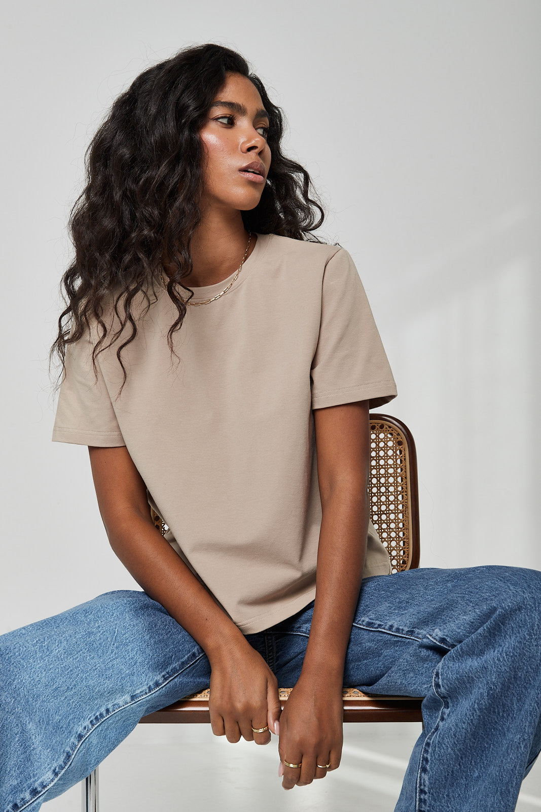 T-shirt Tony beige