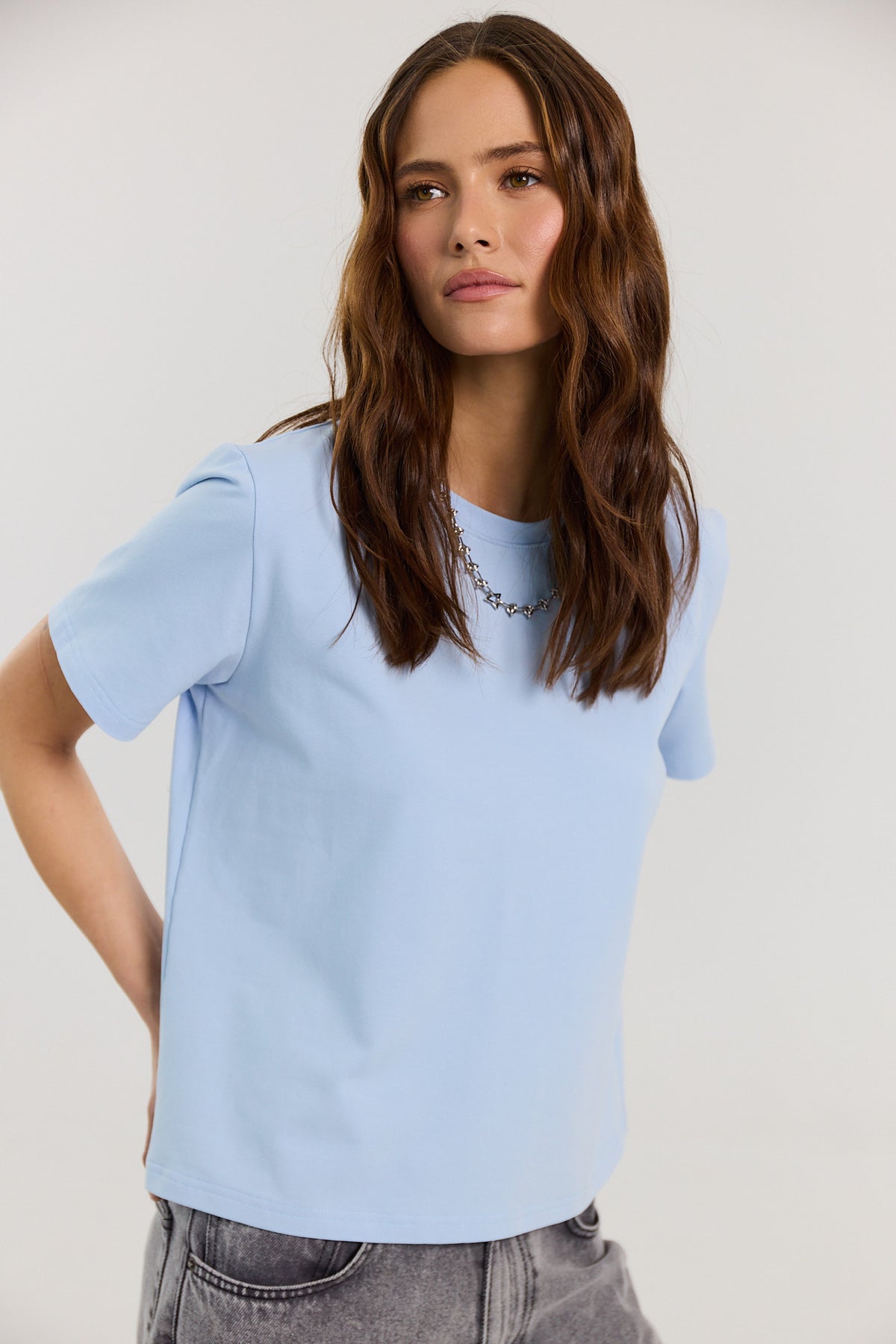 T-shirt Tony powder blue