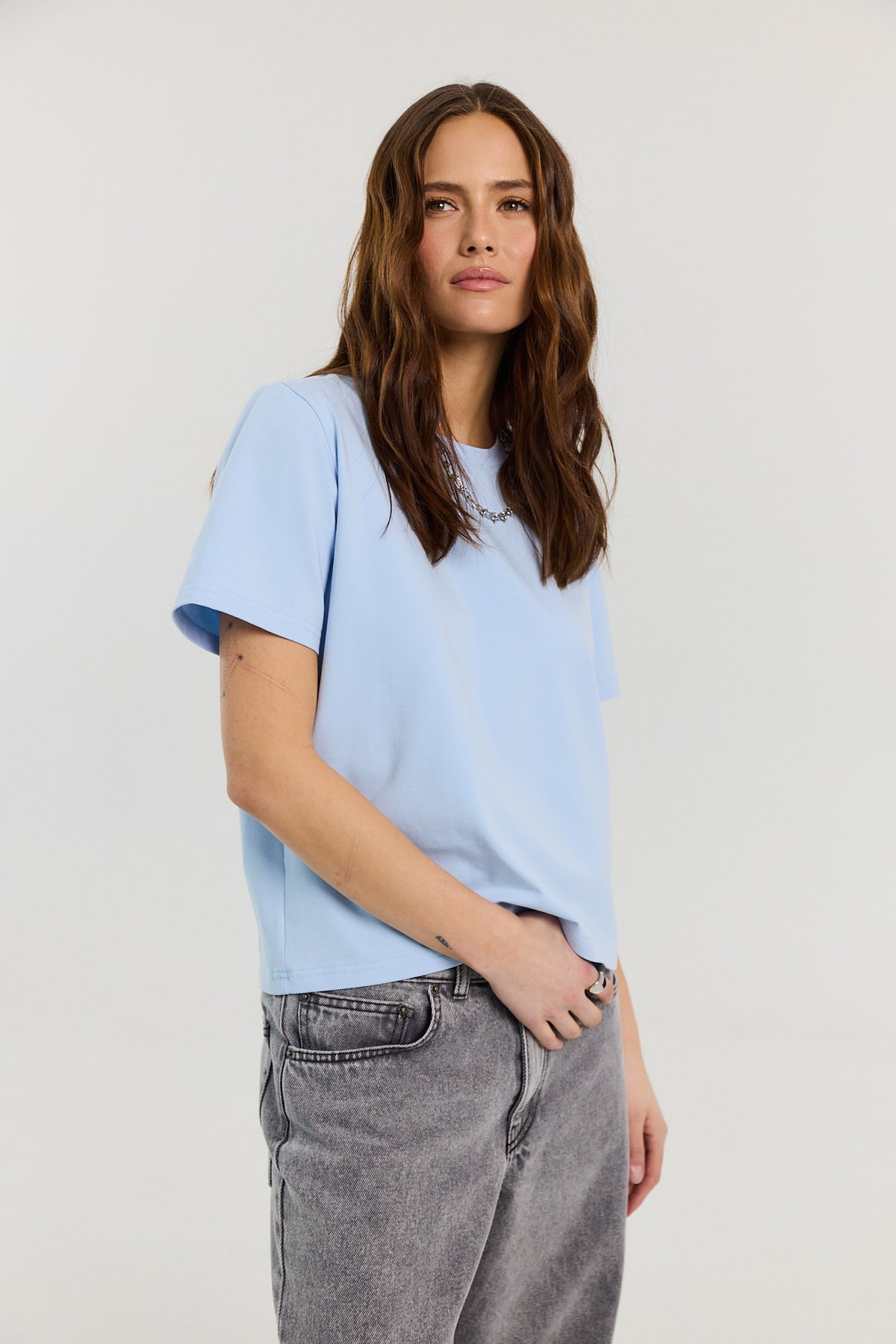 T-shirt Tony powder blue