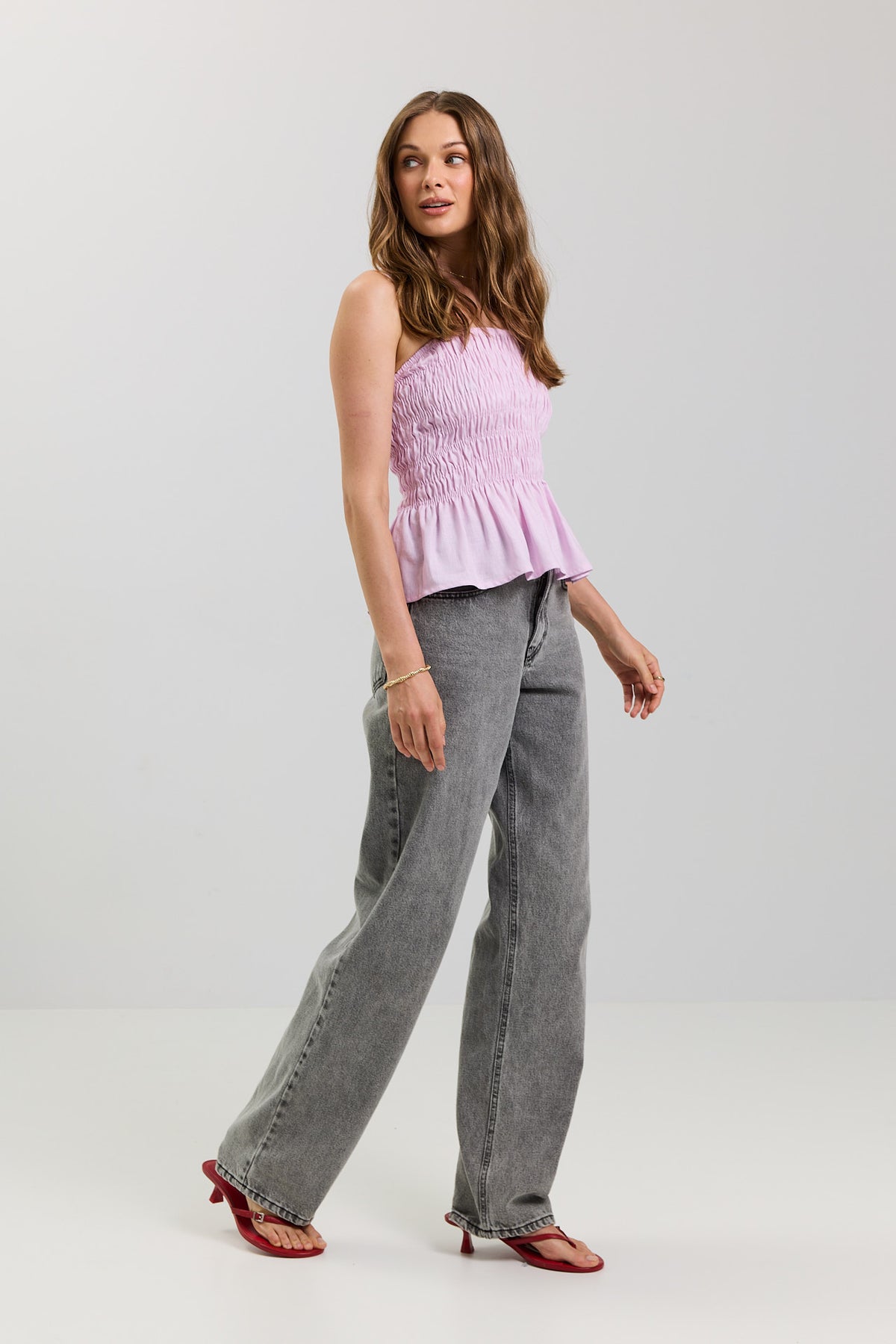 Top Stacey lilac