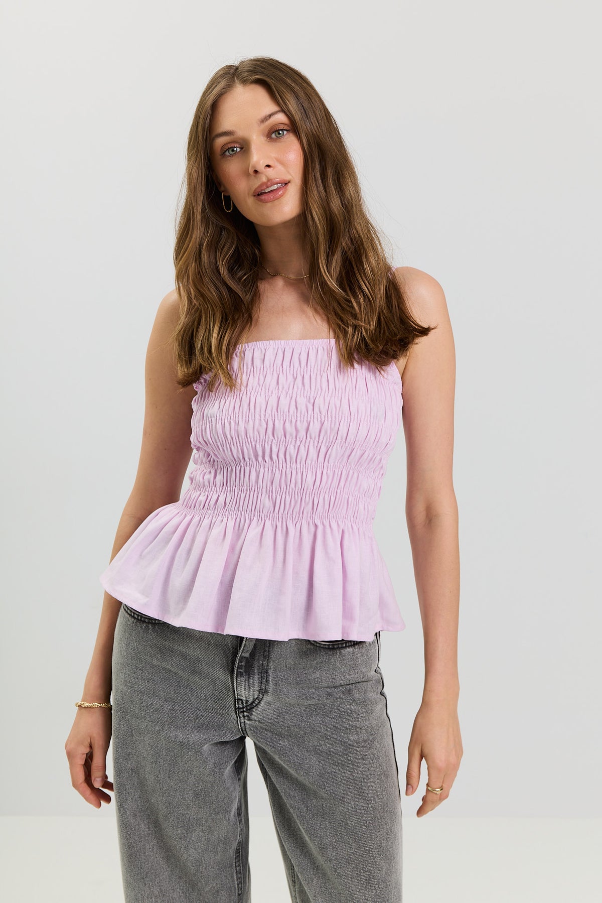 Top Stacey lilac