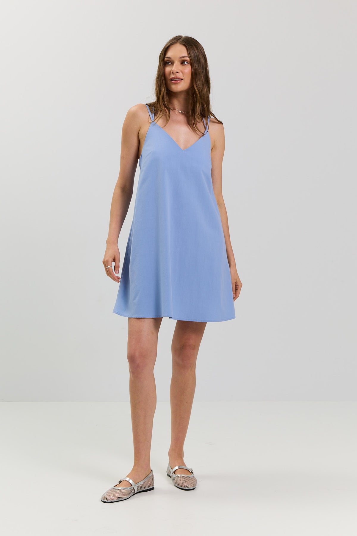 Sukienka Tess sky blue