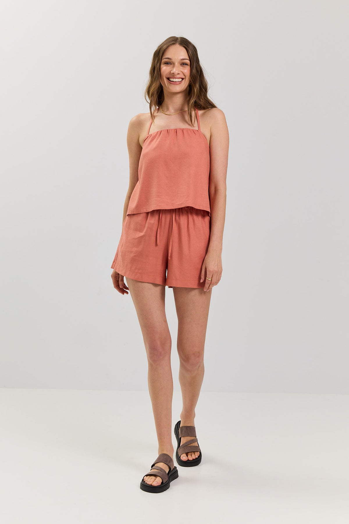 Top Elsa sunset peach