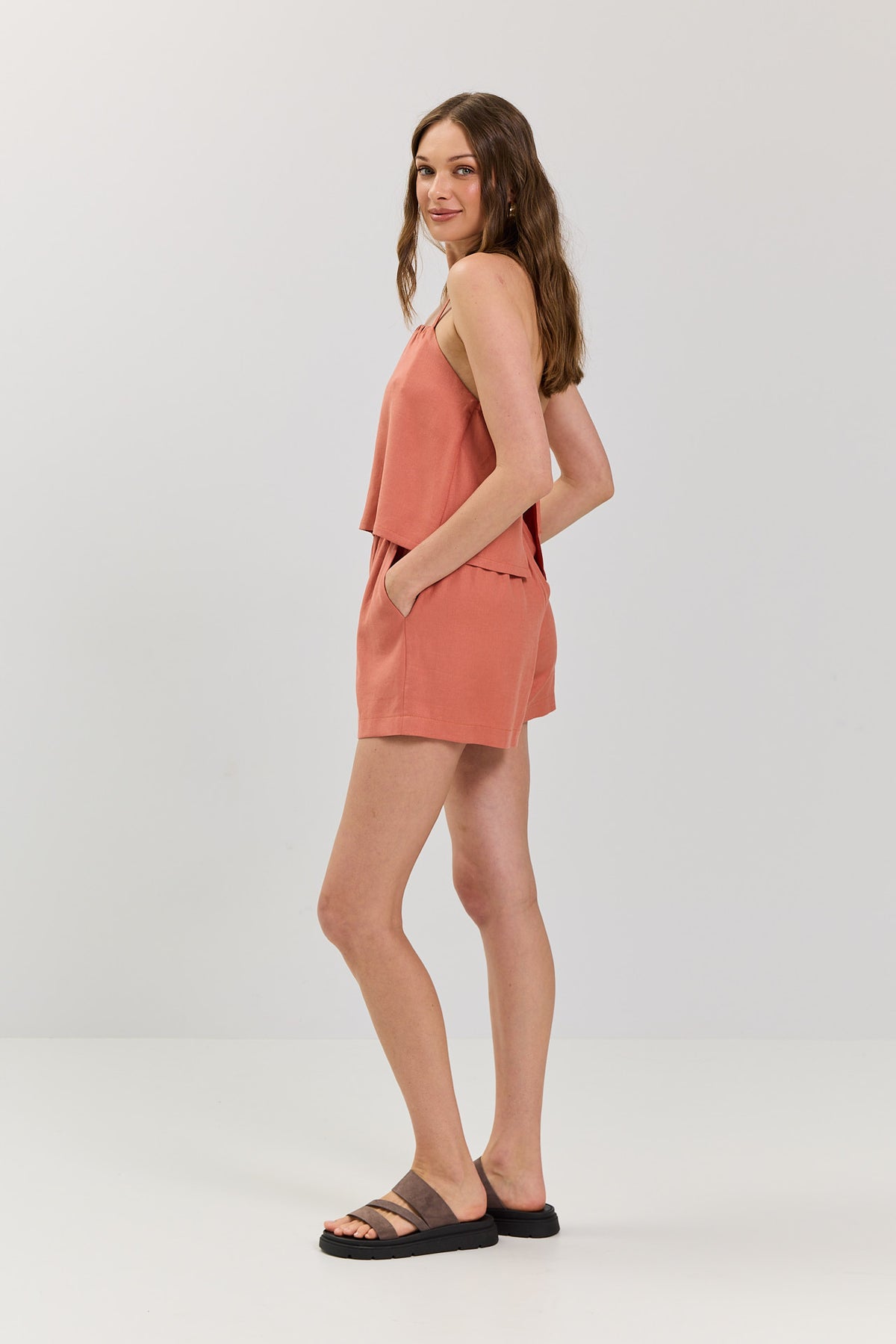 Top Elsa sunset peach